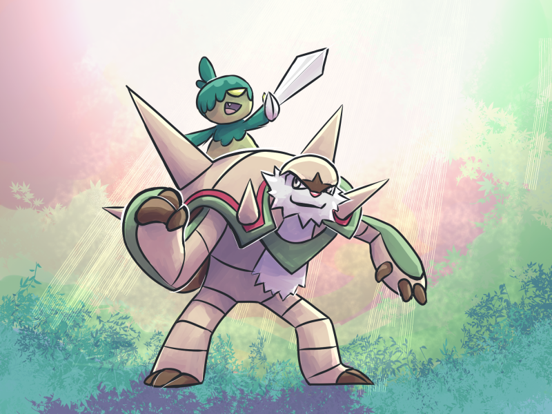 Crossover: Sloth starter and Chesnaught 