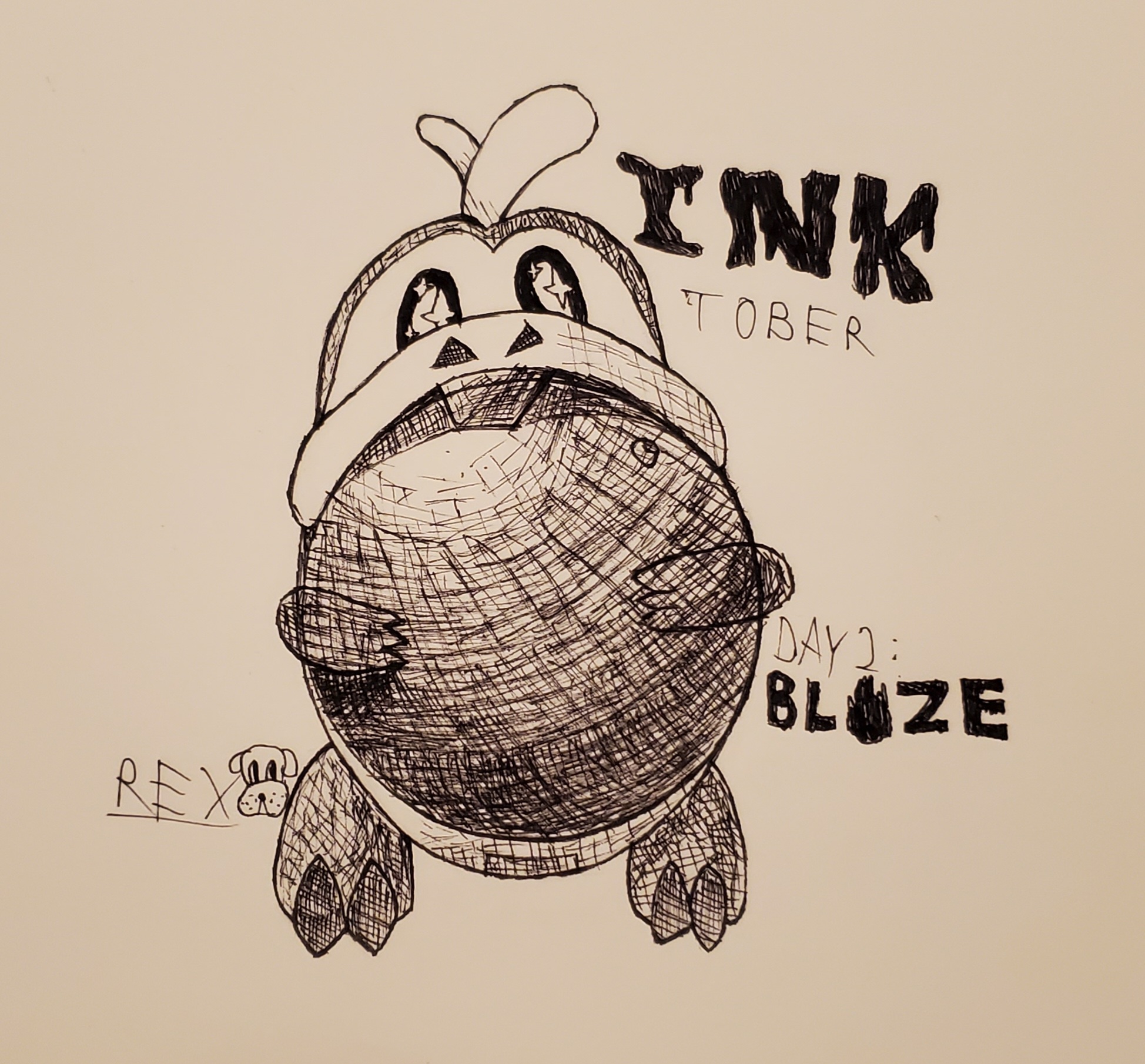Smeargle's Inktober Day 2.jpg