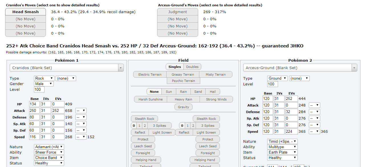 Pokemon Damage Calculator - Pokemon Calculator