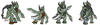 Crueddora evolution.png