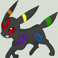 rainbow umbreon