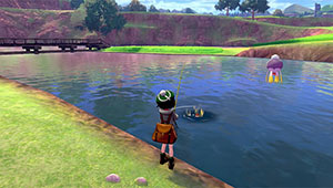 Brilliant aura (fishing spots)