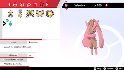 Shiny rare marked Lopunny