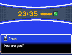 Irwin 'P' Response