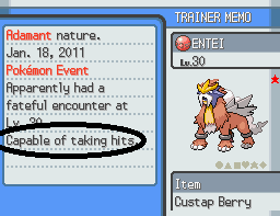 Characteristic Screen