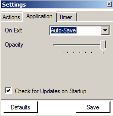 Application Window