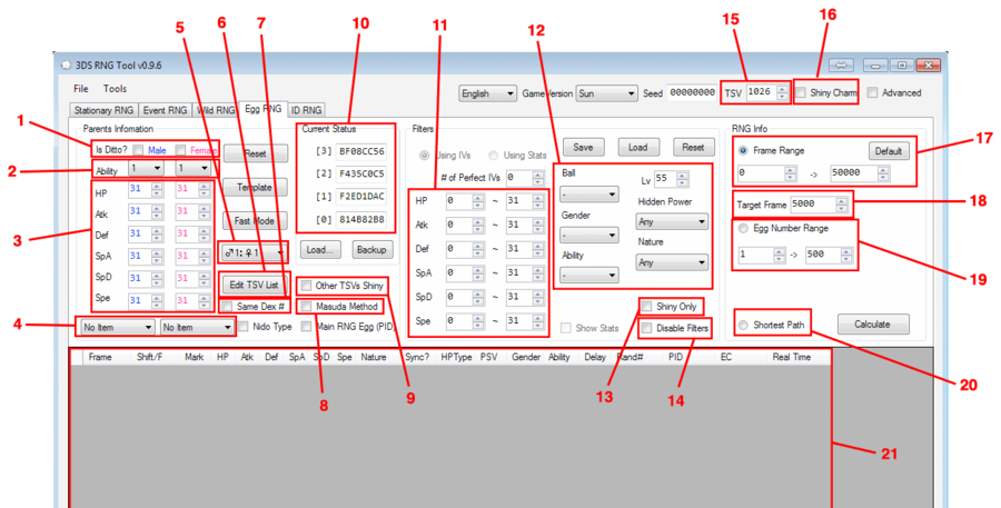 RNG Tool guide