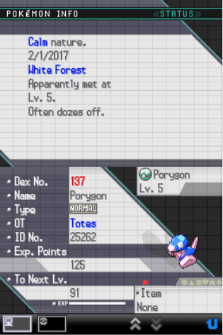 correct shiny poryon