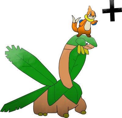 tropius and buizel