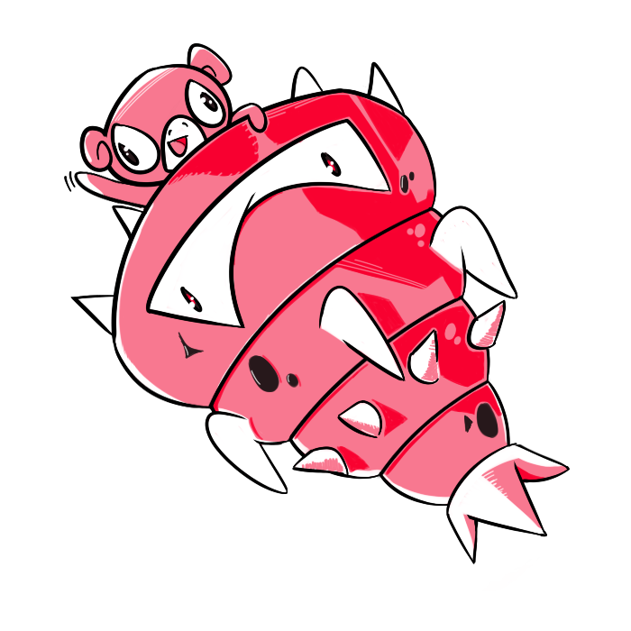 Slowbro art by Zebraiken